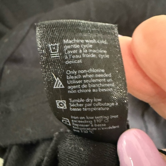 Black Tailored Blazer with Notched Lapel - Picture 3 of 5